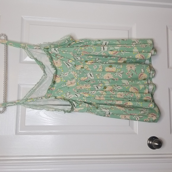 Torrid Sweatheart Ruched Babydoll Sleeveless Top In Hemlock Greet Size 4x - Picture 7 of 14